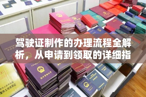 大内驾驶证制作的办理流程全解析，从申请到领取的详细指南
